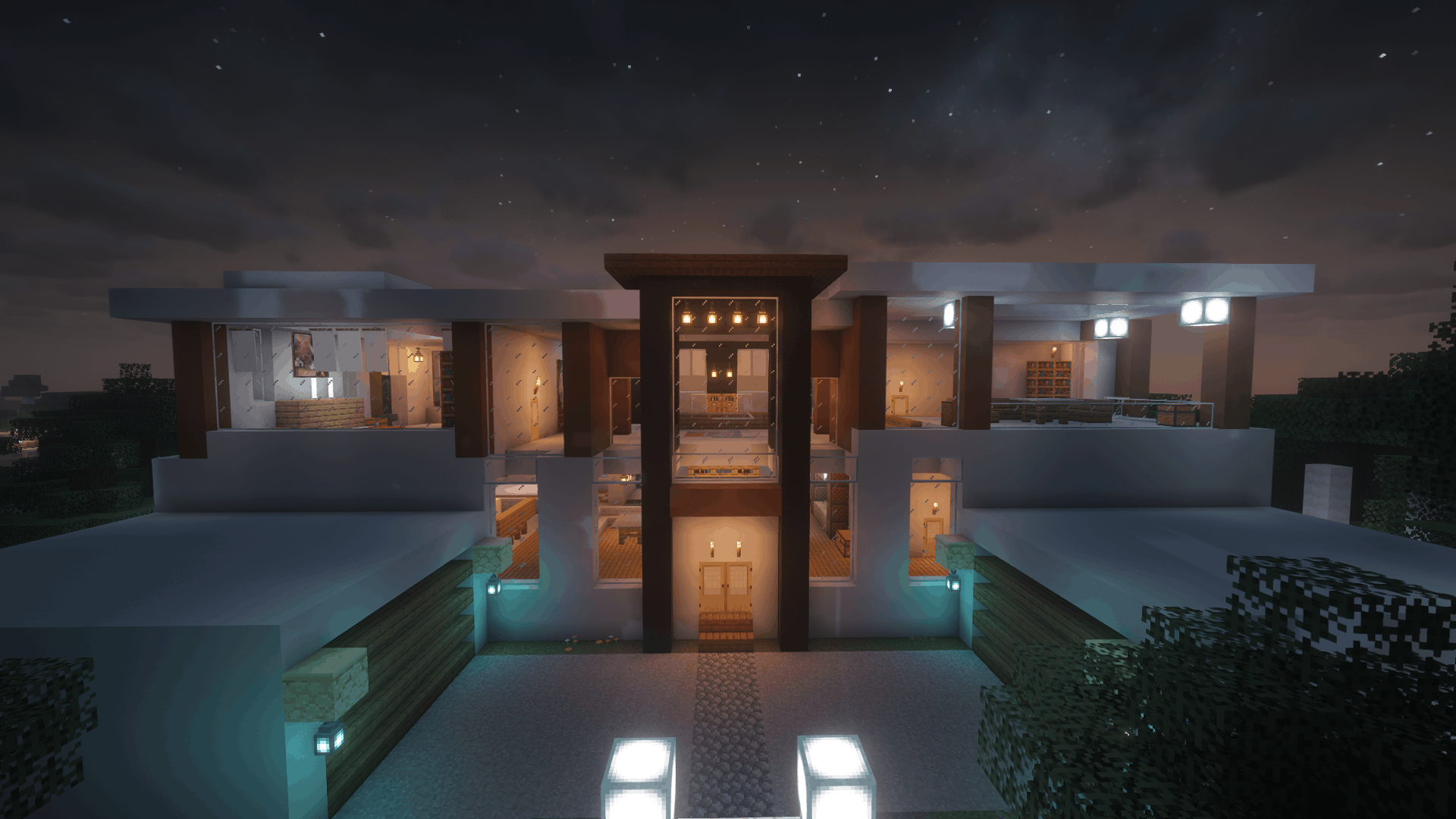 The front entrance area of Unit 2000